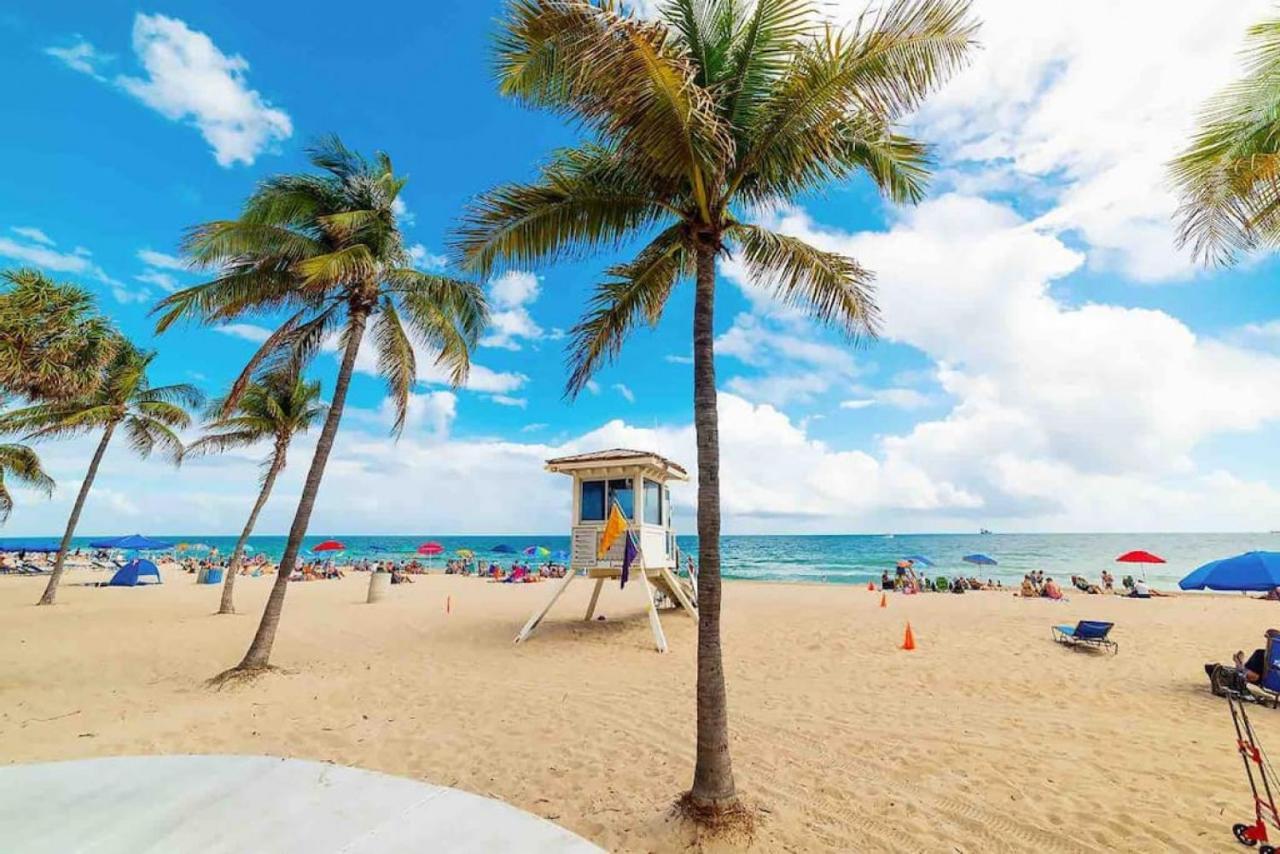 Pretty Rola 204 Upscale Spacious 1B1B Apt W King Bed At Downtown Ft Lauderdale Fort Lauderdale Exteriör bild